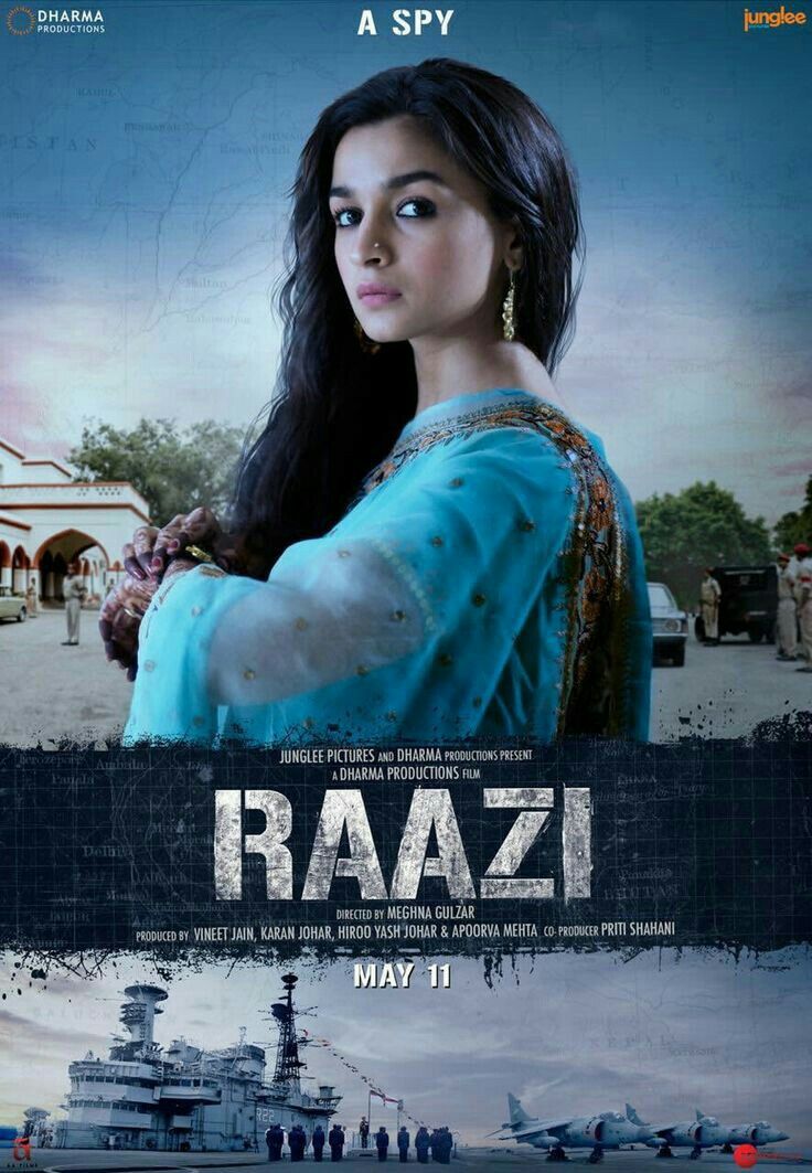 Raazi (2018) Blu-Ray [1080p 5.1 CH x264]